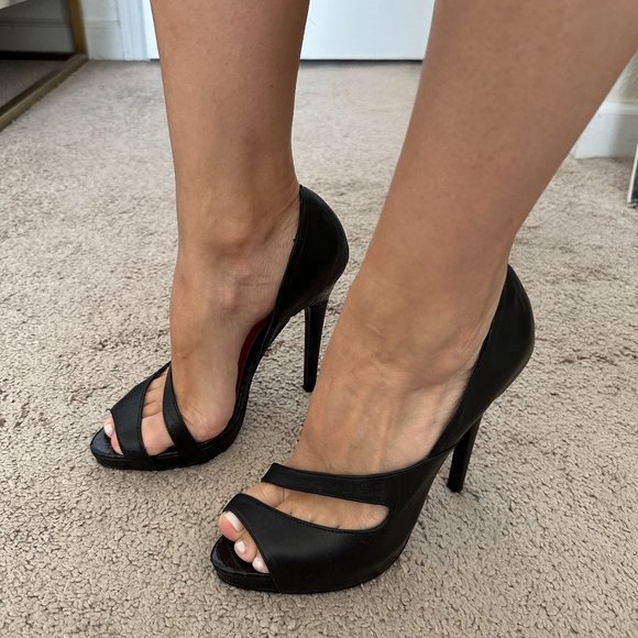 Charles Jourdan black stilettos, Size 7 - Picture 7 of 13
